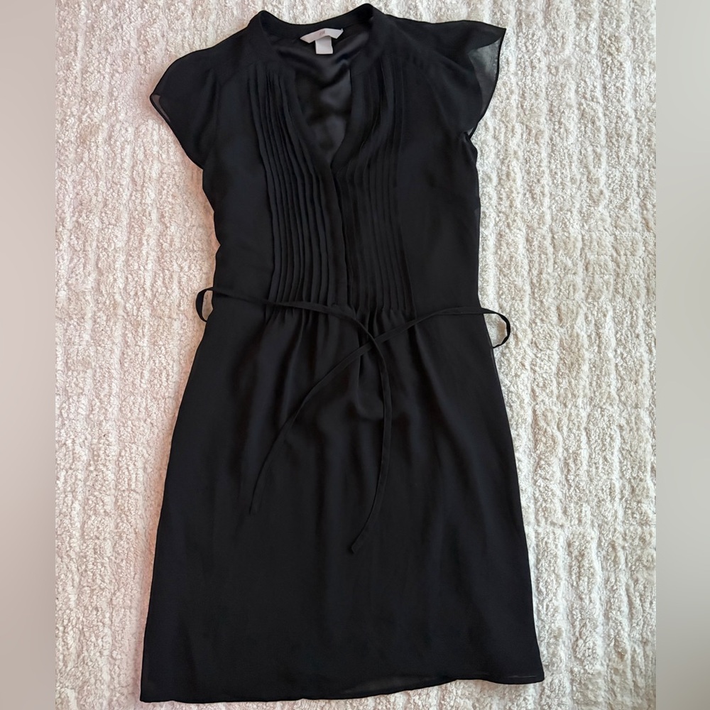 H&M Black Mini Dress